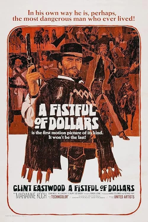 A Fistful of Dollars film posteri