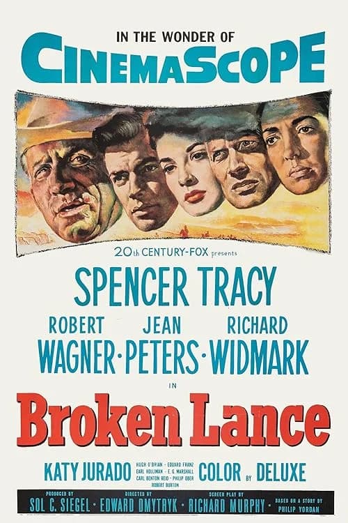 Broken Lance film posteri