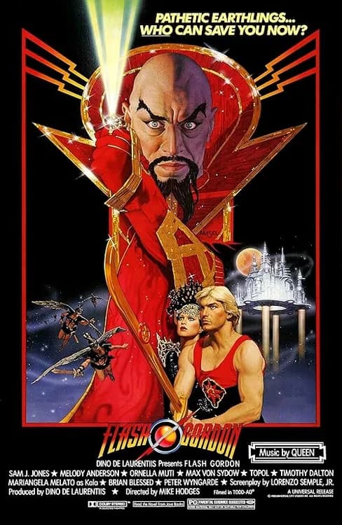 Flash Gordon film posteri