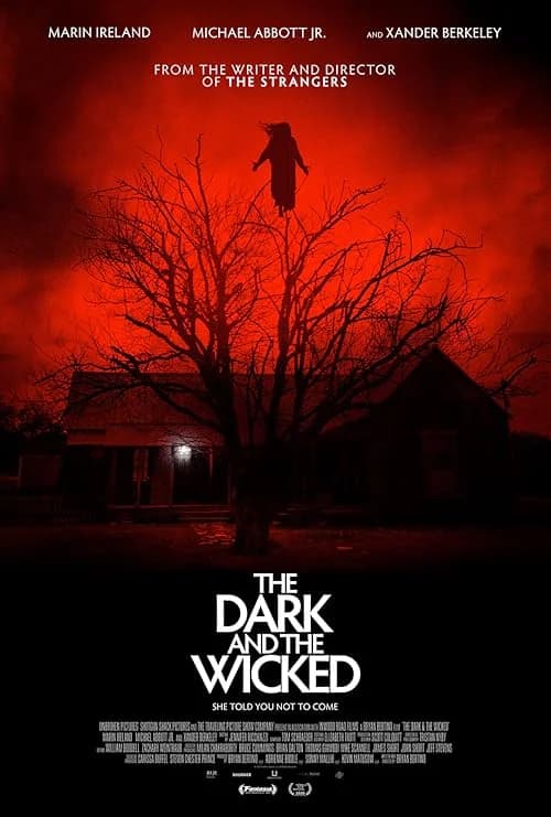 The Dark and the Wicked film posteri