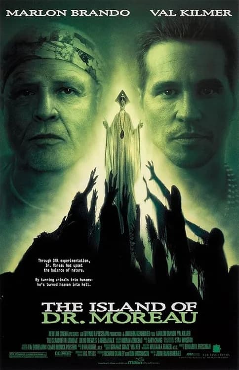 The Island of Dr. Moreau film posteri