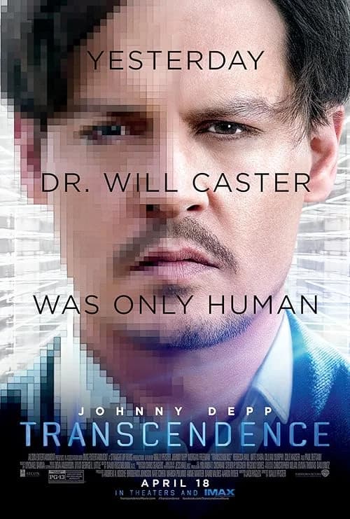 Transcendence film posteri