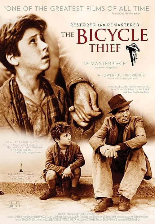 Bicycle Thieves film posteri